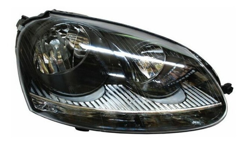 Faro Volkswagen Bora 2005-2006-2007-2008 Fondo Negro