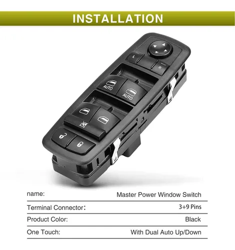 Interruptor De Ventana For Dodge Grand Caravan 2013 V6 3.6l