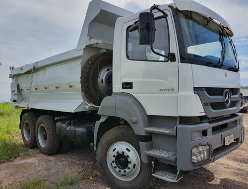 Mercedes-benz Axor 4144 6x4 Ano 2014 Caçamba Traçado