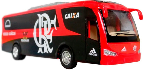 Miniatura Ônibus Flamengo Em Metal