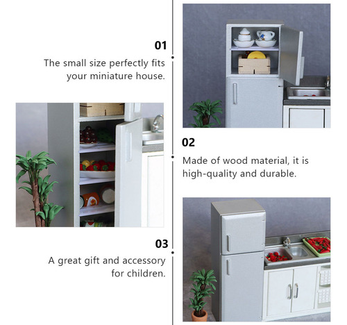 Minihorno De Madera Para Decoración De Casa, 1 Unidad