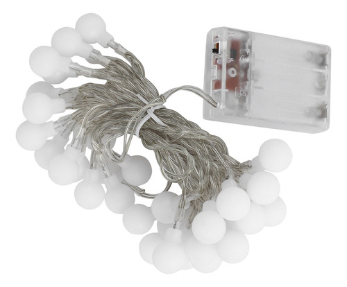 String Light, 4,2 M, 40 Luces Led, Impermeables, Funciona Co