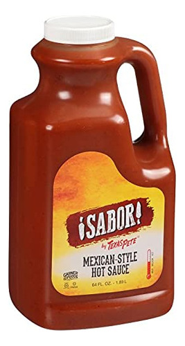 Sabor By Texas Pete Salsa Caliente Medio Estilo Mexicano, 1/