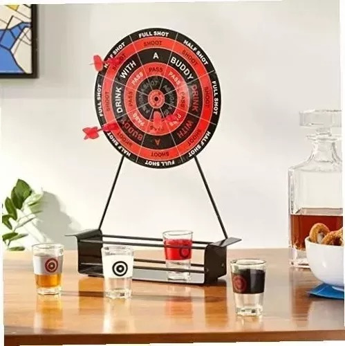 Juego De Shots Shot Glass Darts Bar Game Set Amigos Fiesta