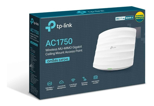 Tp-link Eap245 Acces Point Wifi5 Ac1750 Omada Dual Band Poe