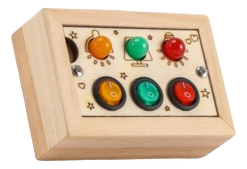 Led Busy Board, Activity Sensory Board, Adereços De Ensino,