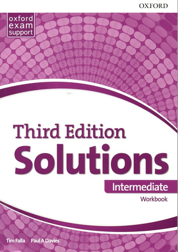 Third Edition Solutions - Intermediate Workbook / Oxford