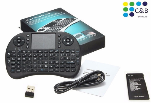 Teclado Inalámbrico Air Mouse Pc, Android, Smart Tv Pad