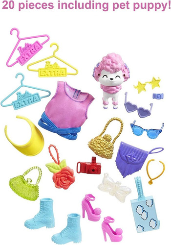 Barbie Extra Máquina Con Kit De Sorpresas 20 Accesorios