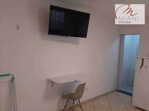 Imagem 3 de 6 de Kitnet Para Alugar, 15 M² Por R$ 1.200,00/mês - Jardim Bonfiglioli - São Paulo/sp - Kn0696