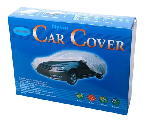 Imagen 1 de 3 de Cover Para Vehiculo De Nylon Tamaño L 9908b-l