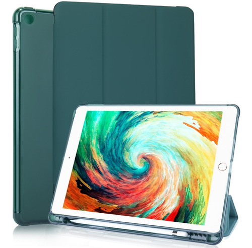 Carcasa Funda Para iPad 7/8/9 Gen 10.2 Con Ranura Lápiz