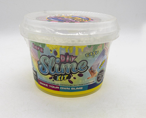 Slime Grande En Bote Con Bolitas Cruch Colores