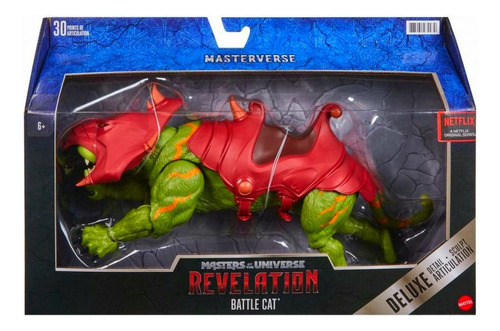 Battle Cat Deluxe Master Of The Universe He-man Revelation 