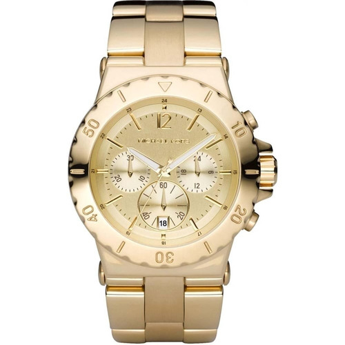 Reloj Michael Kors Mk5313 Dorado Con Cronometro