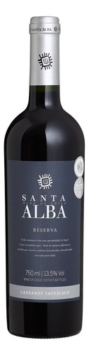 Kit 03 Un. Vinho Santa Alba Reserva Cabernet Sauvignon 750ml