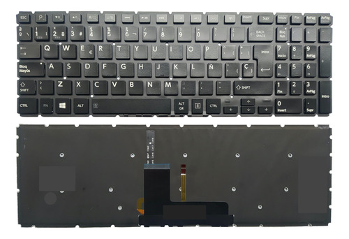 Teclado Para Toshiba Radius L50-b S50-b S55-b S55t-b S55d-b