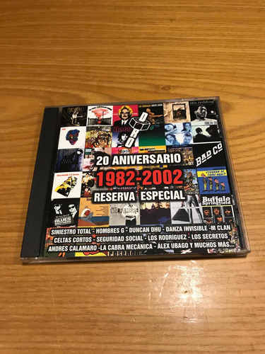 20 Aniversario 1982 2002 Reserva Especial Cd Rock Español 