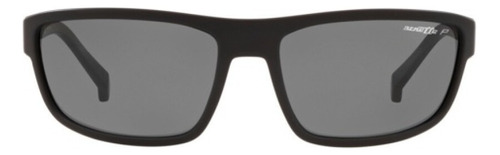 Lentes De Sol Arnette An4259-01/81 Negro Polarizado Hombre Lente Gris Oscuro Diseño Rectangular