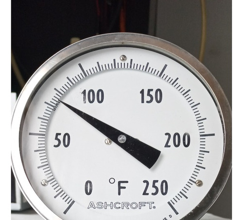 Termometro Ashcroft Bimetalico De 0 A 250°f Caratula 5  