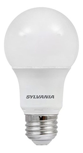 Bombilla Led De Valor Sylvania, A19, Equivalente A 60w, Blan