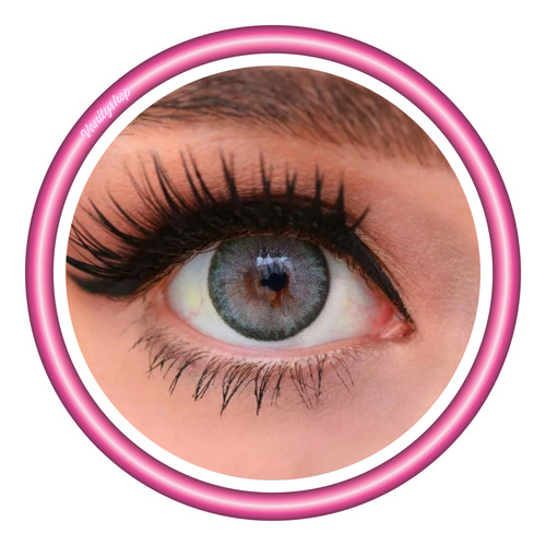 Siesta Black Romance Gray Lentes De Contacto