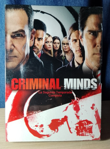 Criminal Minds Segunda Temporada Completa En Dvd Original