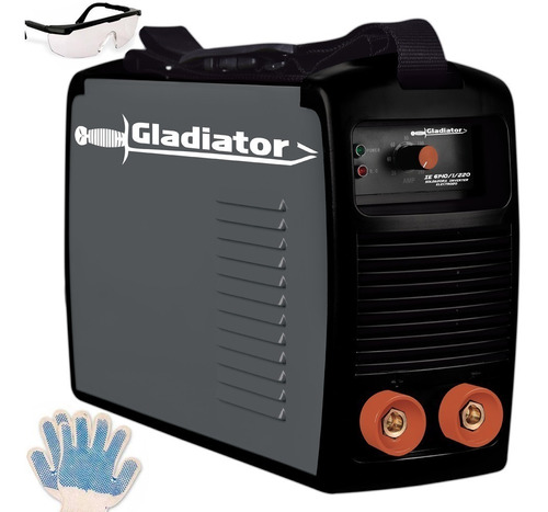 Soldadora Inverter Gladiator Profesional 140 Amp Ie 6140 + R