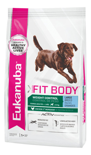 Eukanuba Weight Control Large X 15 Kg + Envio Zona Norte