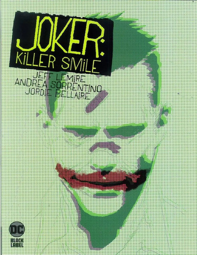 Dc Black Laben Joker Killer Smile Deluxe Hardcover - Español