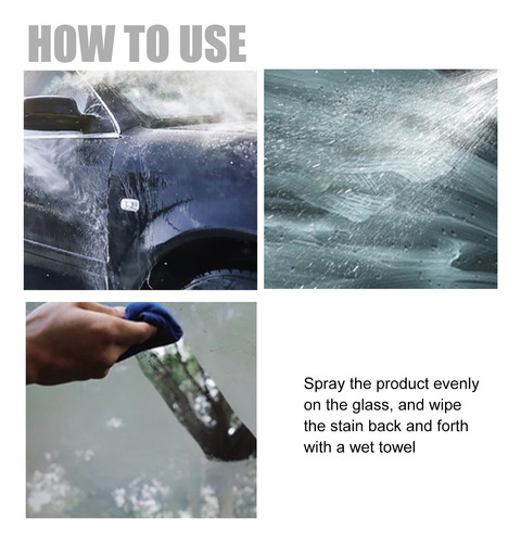 Casco G Glass Cleaner Para Parabrisas Delantero Vision Clear