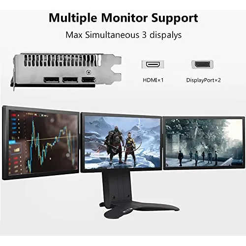 Tarjeta Grafica Aisurix Rx 5500 Xt 8gb Gddr6, 128 Bits