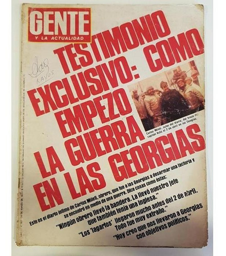 Revista Gente Y La Actualidad Año 17 N 922 24 De Marzo 1983