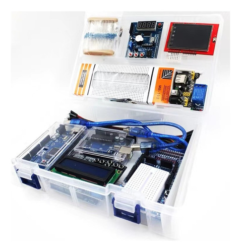 Uno Mega Wemos Super Kit Electronica Shield Proto Libros Msi