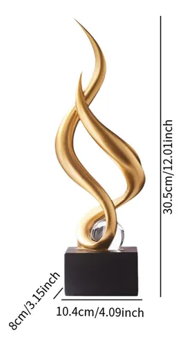 Li Escultura Abstracta Arte Moderno Estatua Artesanía