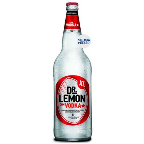 Vodka Dr Lemon Clasico Xl Listo Para Tomar - Mejor Precio