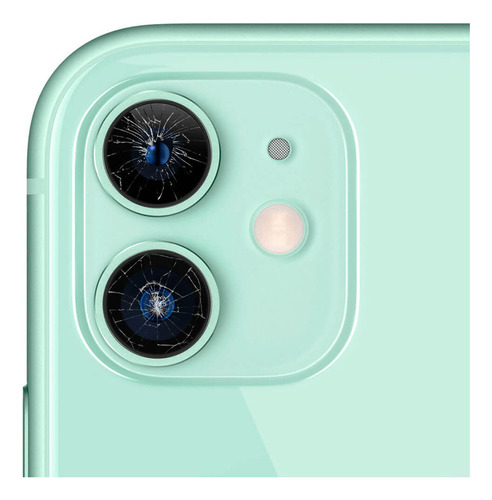 Cambio Vidrio Camara Lente iPhone 11 Con Colocacion