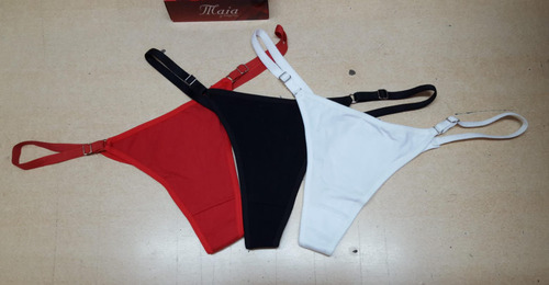 3 Pack De 3 Less Regulables Algodón Maia 40