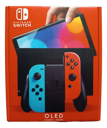 Caixa Vazia Do Nintendo Switch Oled Compatível Envio Rapido