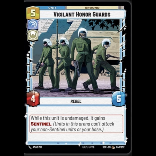 Star Wars: Sor - 048/268 - Vigilant Honor Guards [foil]