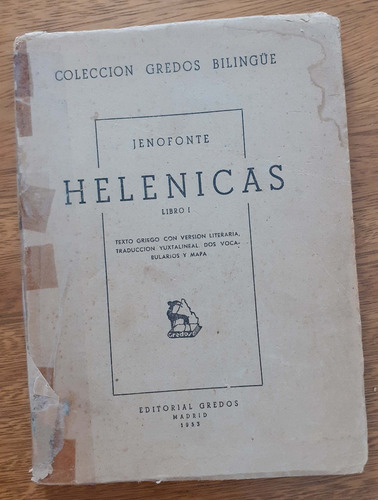 Helénica Libro 1 Jenofonte  Griego  Español  Gredos  