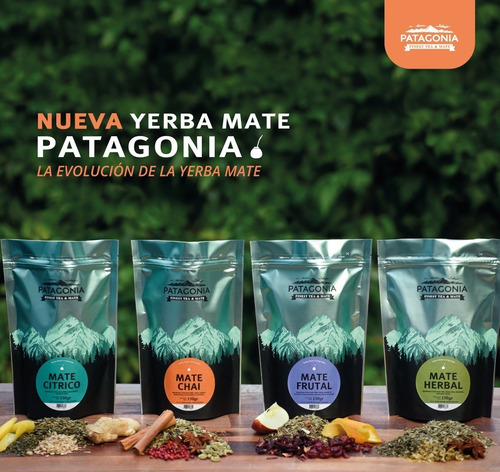 Imagen 5 de 6 de Yerba Mate Patagonia Compuesta - Pack X 8 Un.