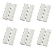 Comprar Sensor Magnetico Alarma Borne Puerta Ventana Pack 6 Unidades
