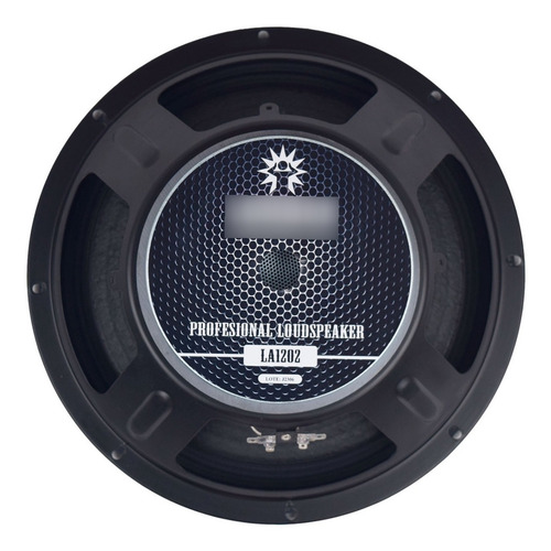 Bocina 12 Pulgadas Profesional 8 Ohms X Pieza Color Negro