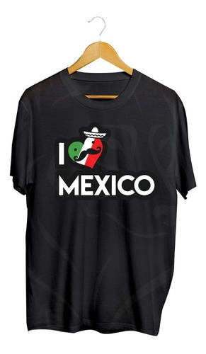 Playera I Love México Viva México 16 Septiembre