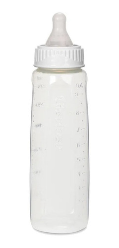 Tetero De 9 Oz (270 Ml) Flujo Medio First Essentials G78886 Color Blanco Clear