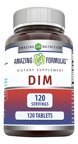 Amazing Formulas Dim Control Hormonal Salud Sexual 120 Tabs Sabor Sin Sabor
