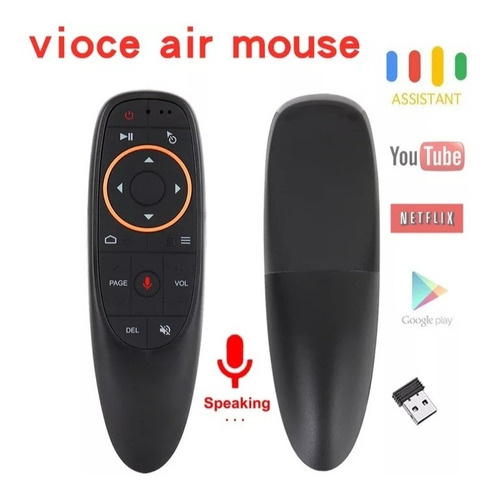 Control De Voz Air Mouse G10