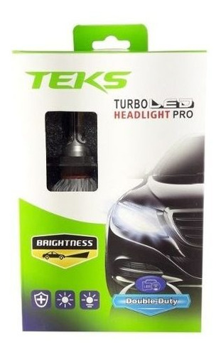 Par Ampolletas Led Teks 3800l H4 6000k