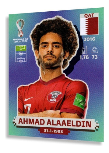 Figurinhas Avulsas Copa Do Mundo 2022 Complete Seu Álbum Qatar / Qat 17 Personagem Figurinhas Copa Do Mundo Qatar 2022